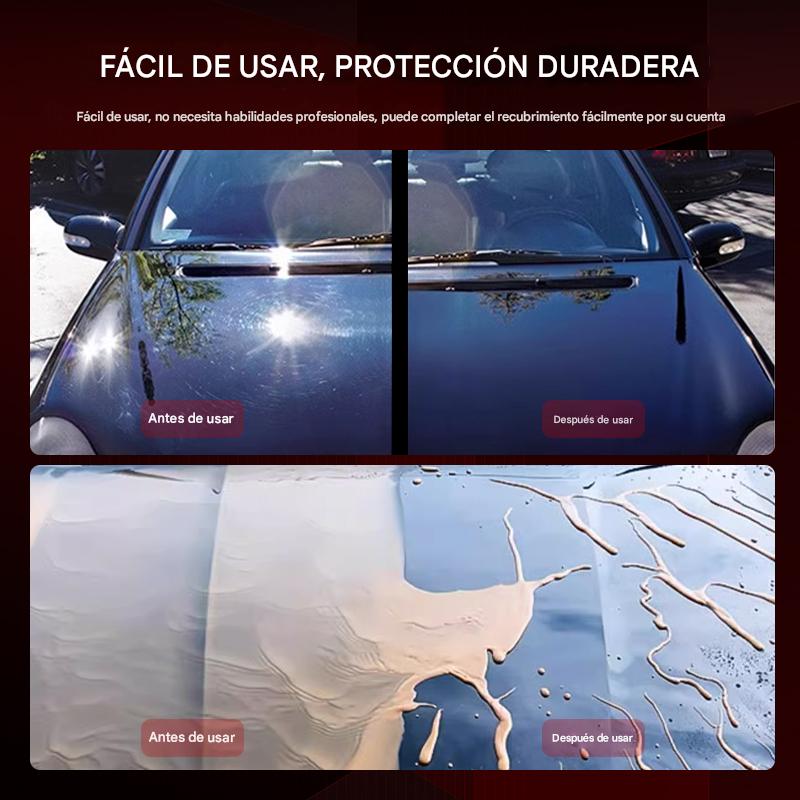Recubrimiento Cerámico de Nanografeno 500 ml – Spray hidrofóbico/impermeable para pintura y vidrios (antivaho)