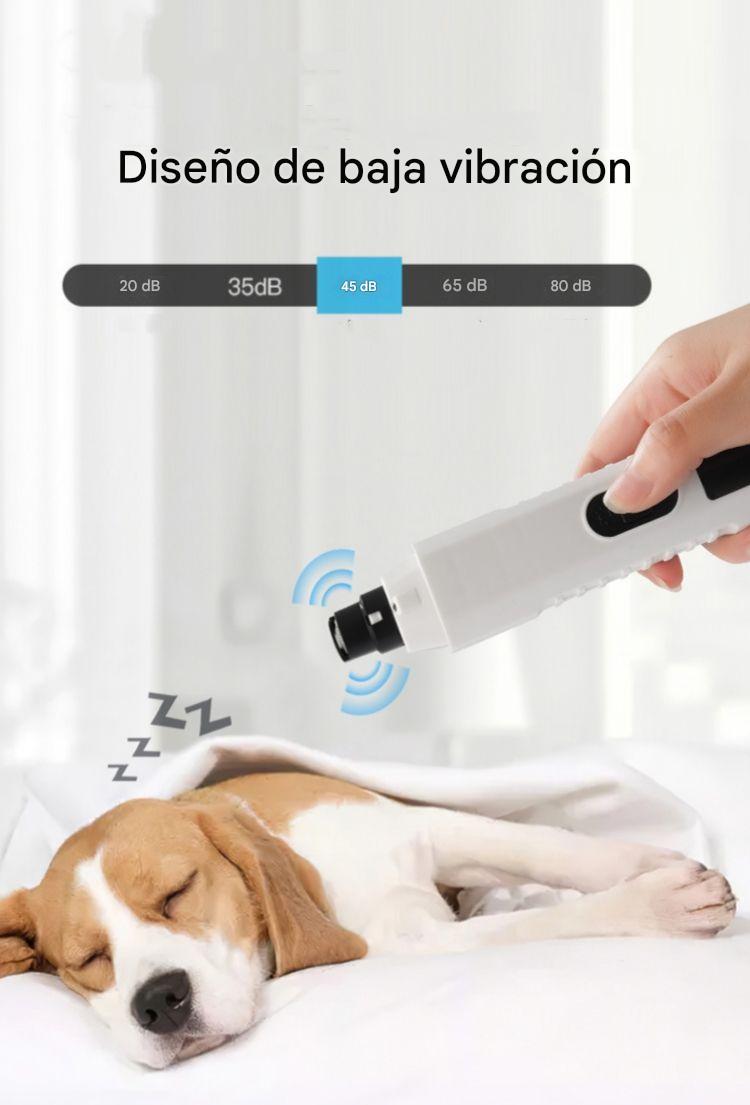 Amoladora de uñas eléctrica para perros