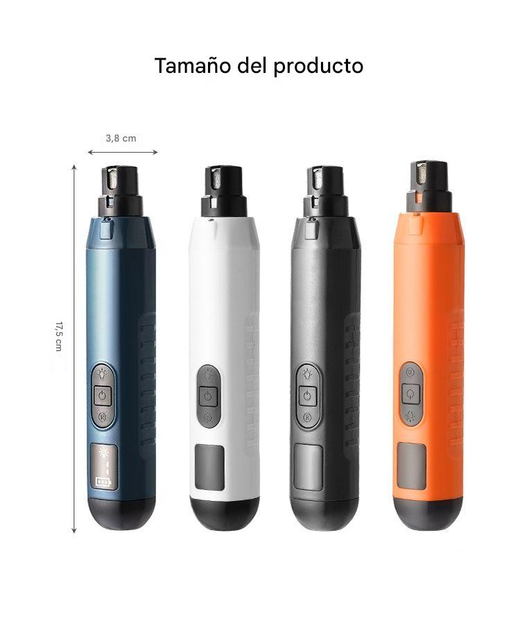 Amoladora de uñas eléctrica para perros