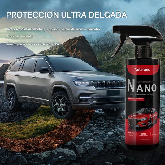 Recubrimiento Cerámico de Nanografeno 500 ml – Spray hidrofóbico/impermeable para pintura y vidrios (antivaho)