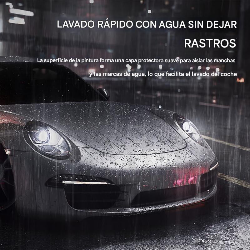 Recubrimiento Cerámico de Nanografeno 500 ml – Spray hidrofóbico/impermeable para pintura y vidrios (antivaho)