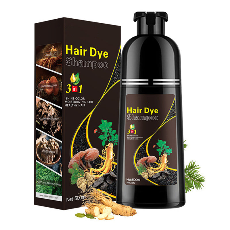 Champú para teñir el cabello a base de hierbas