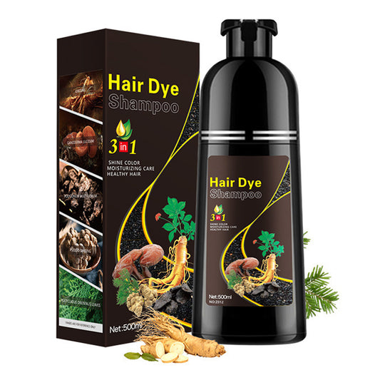 Champú para teñir el cabello a base de hierbas