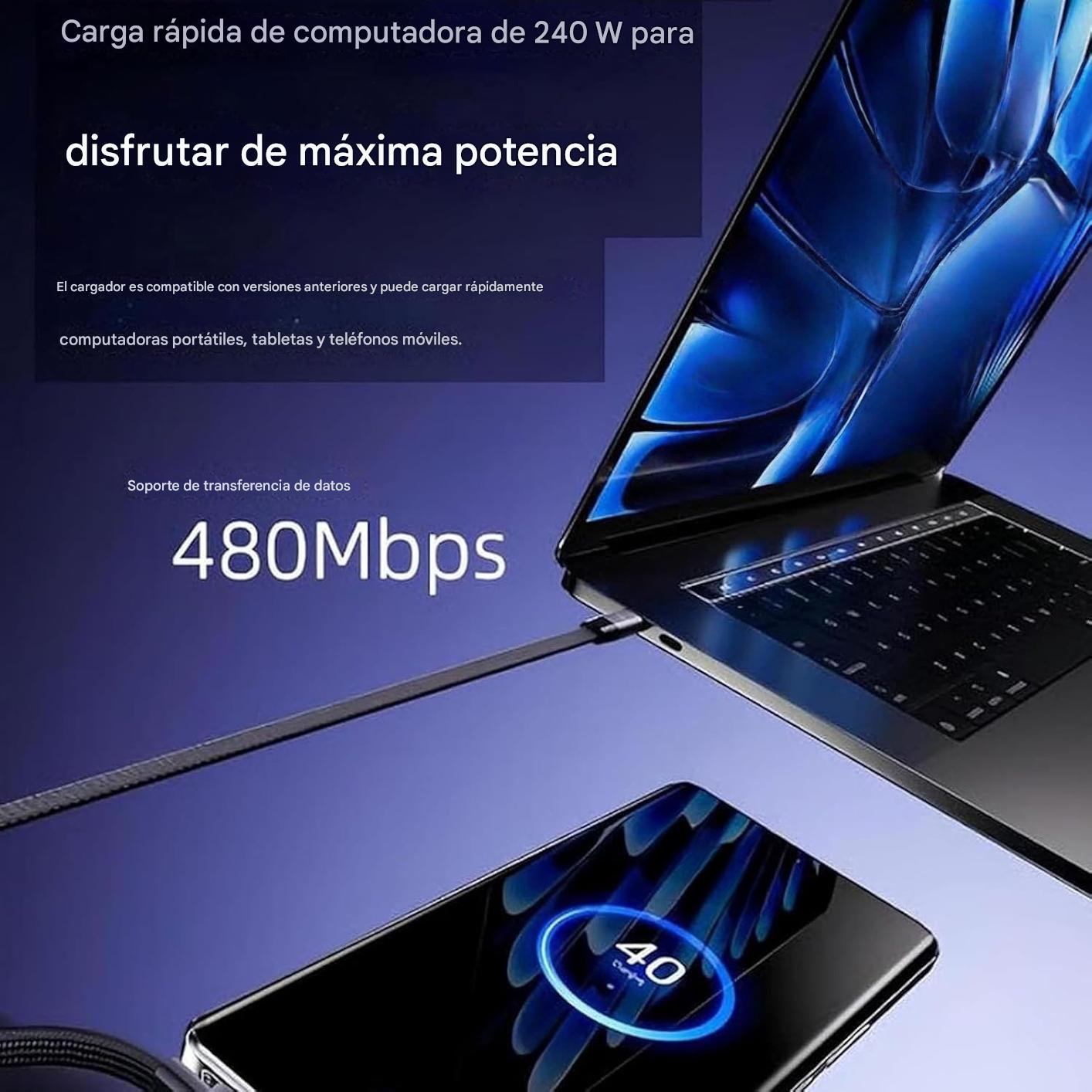 Cables reforzados + diseño antideslizante de silicona