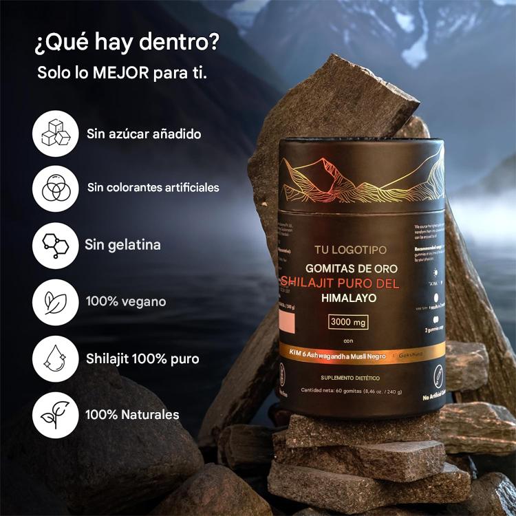 Gomitas de Oro de Shilajit