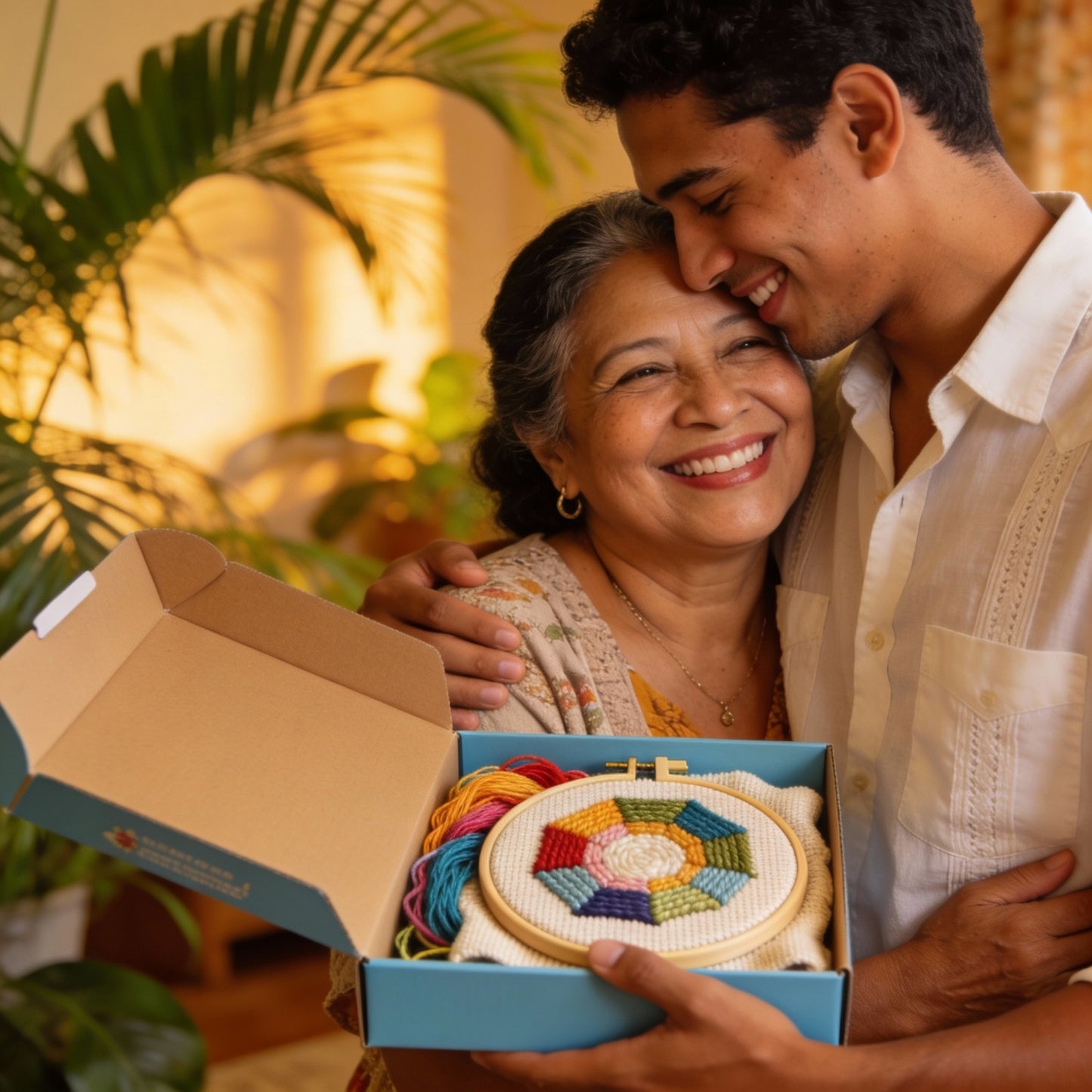 🌸 Kit de Bordado Mágico